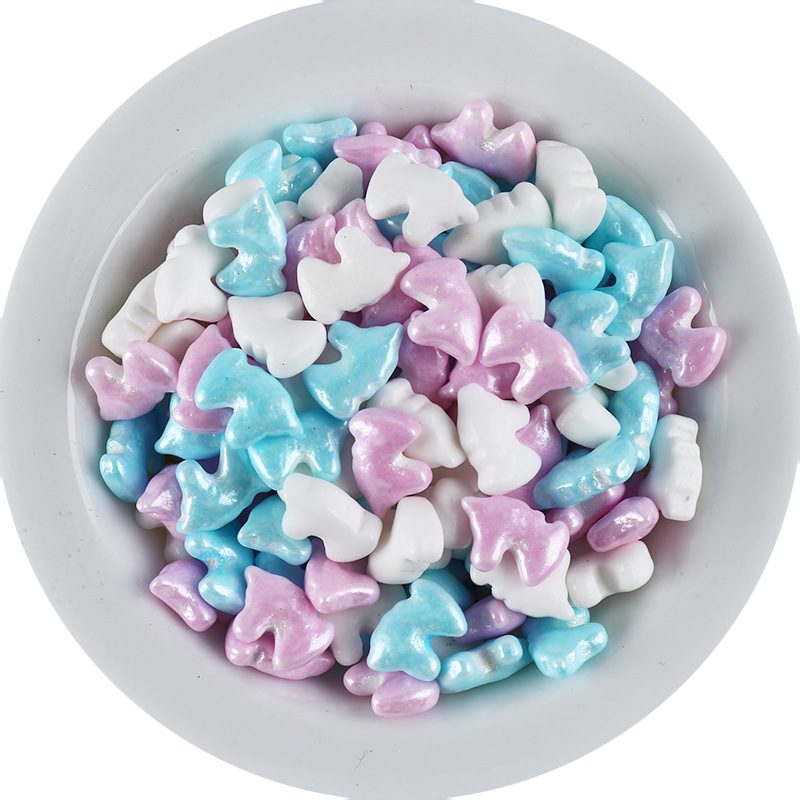Star Unicorn Shaped Edible Pressed Sugar Sprinkles, Bagged Baking Decorations for Cake Desserts